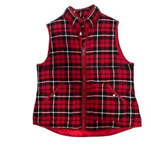 Thick flannel vest women’s size xl